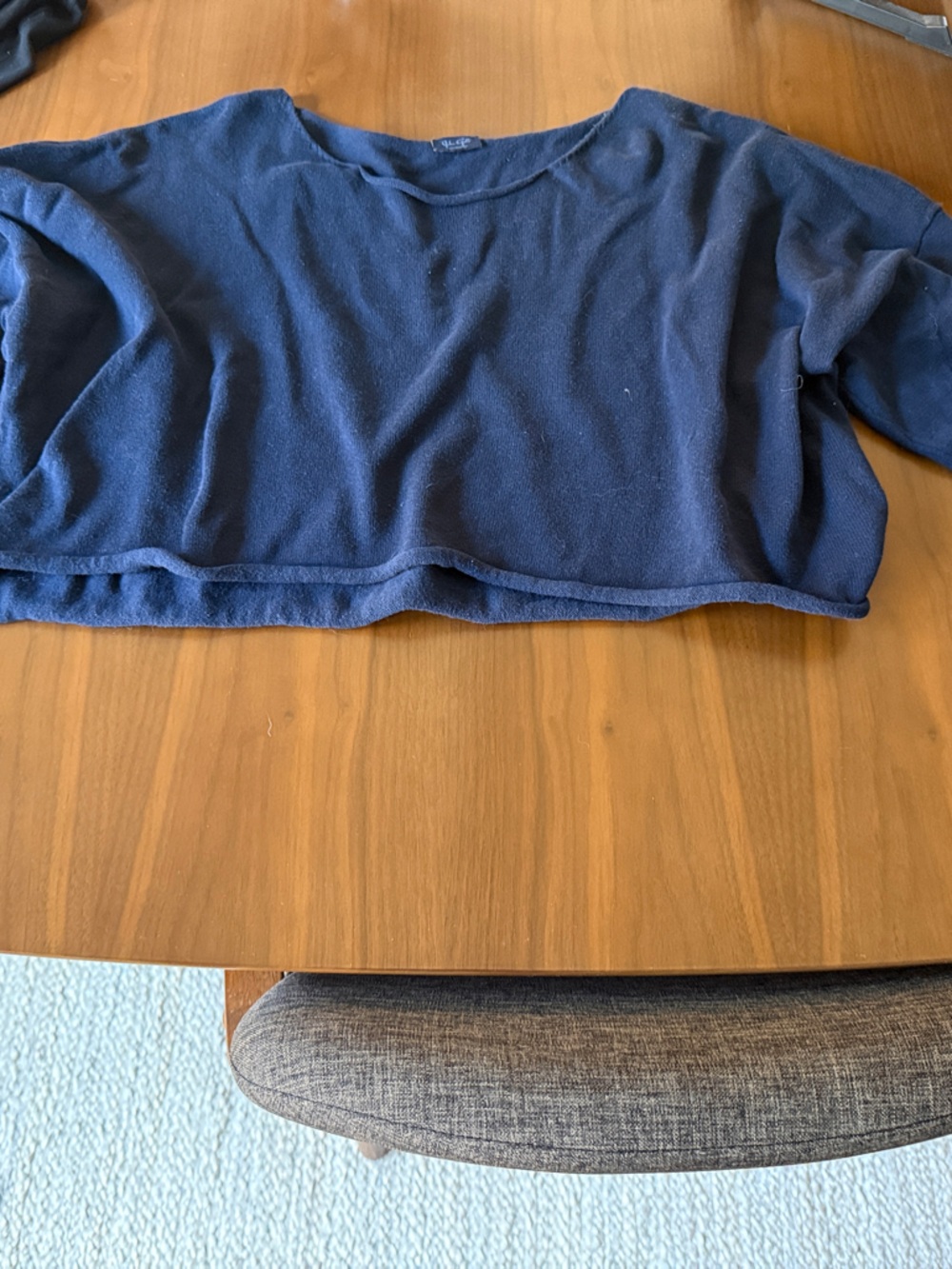 RL-Ga California Navy Knit Top